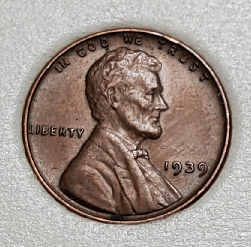 1939 P LINCOLN WHEAT PENNY #C3899