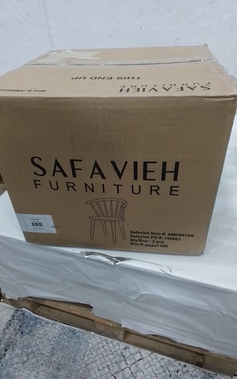 Safavieh BLANCHARD SIDE CHAIR, Reduced Price 2172748304 AMH8512A