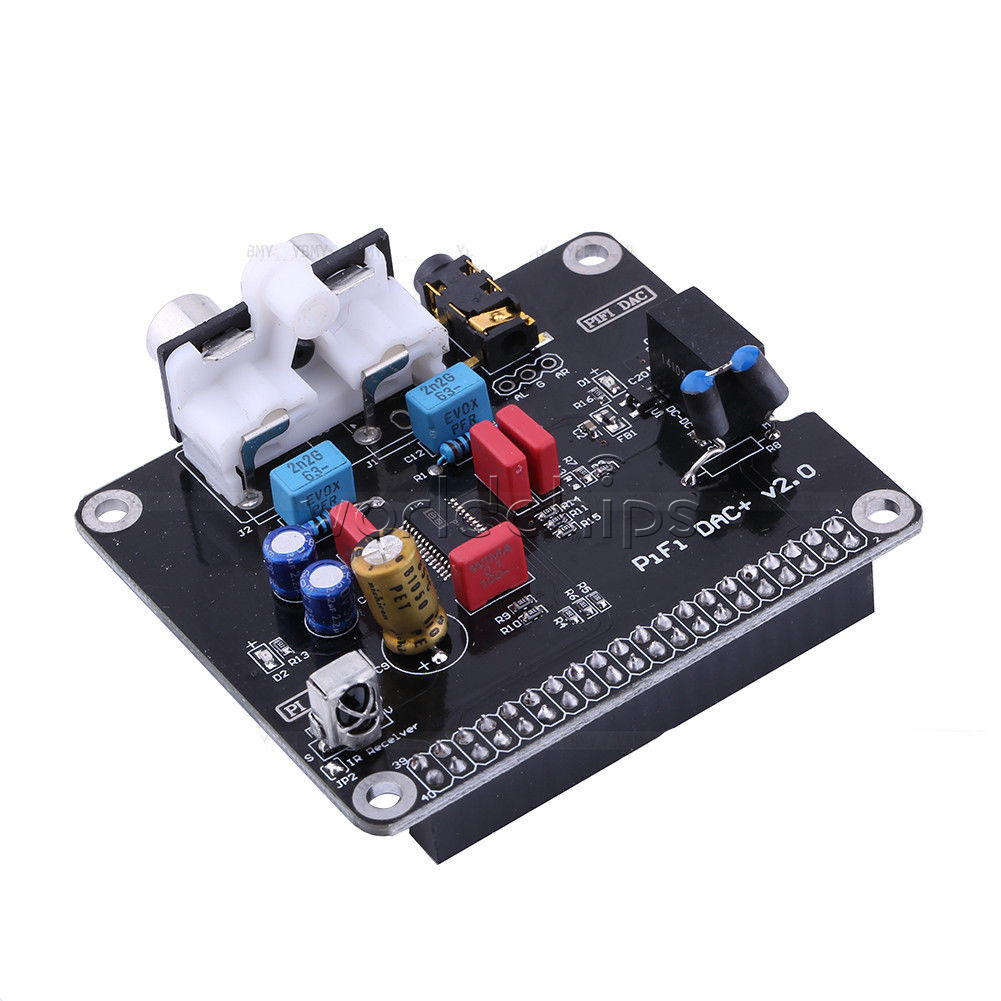 PCM5122 HIFI DAC Audio Sound Card Module I2S interface fr Raspberry Pi 2 B+