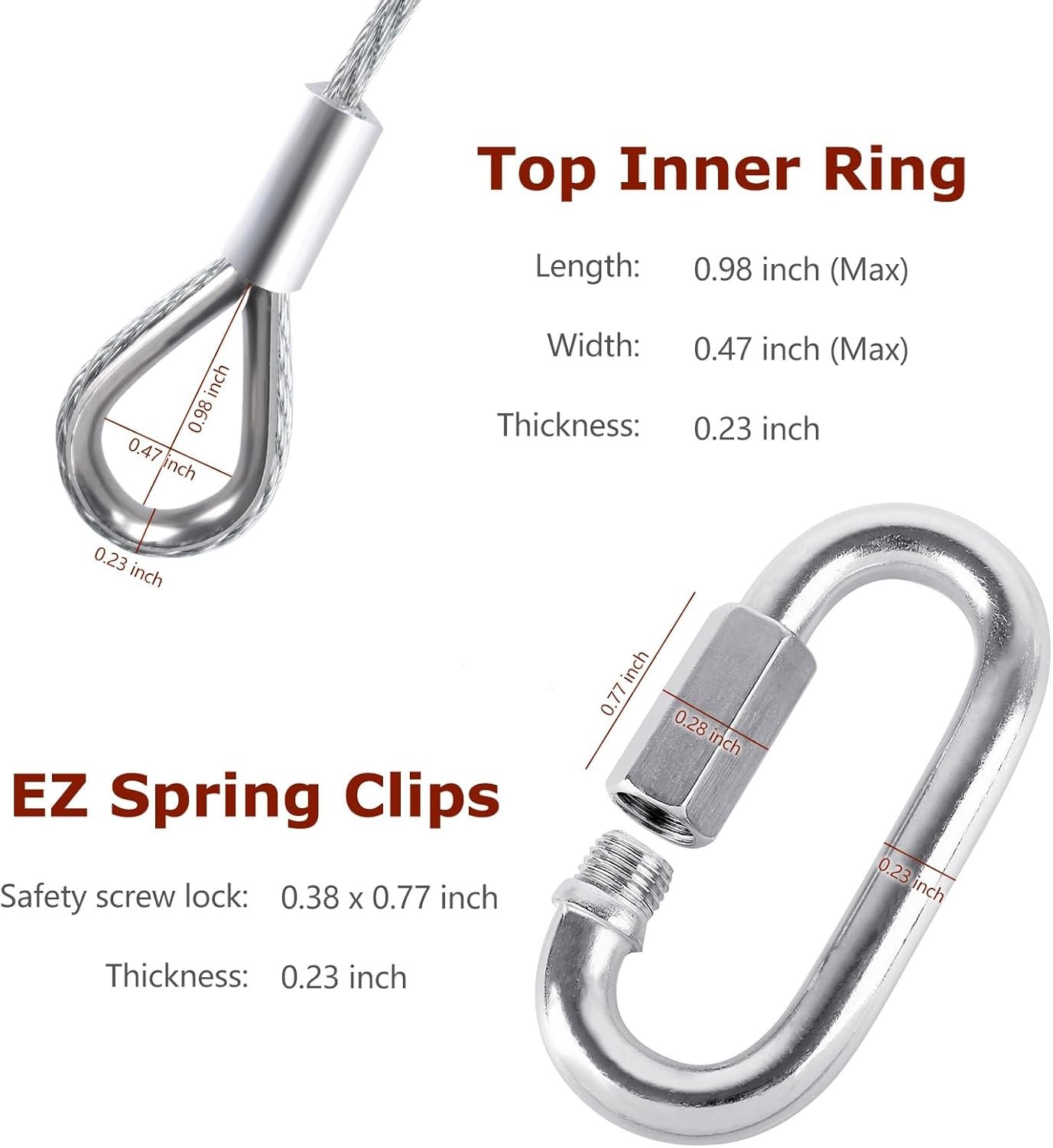 2Pcs Lift Cable Compatible with Gorilla Trailer Gate Assist EZ...