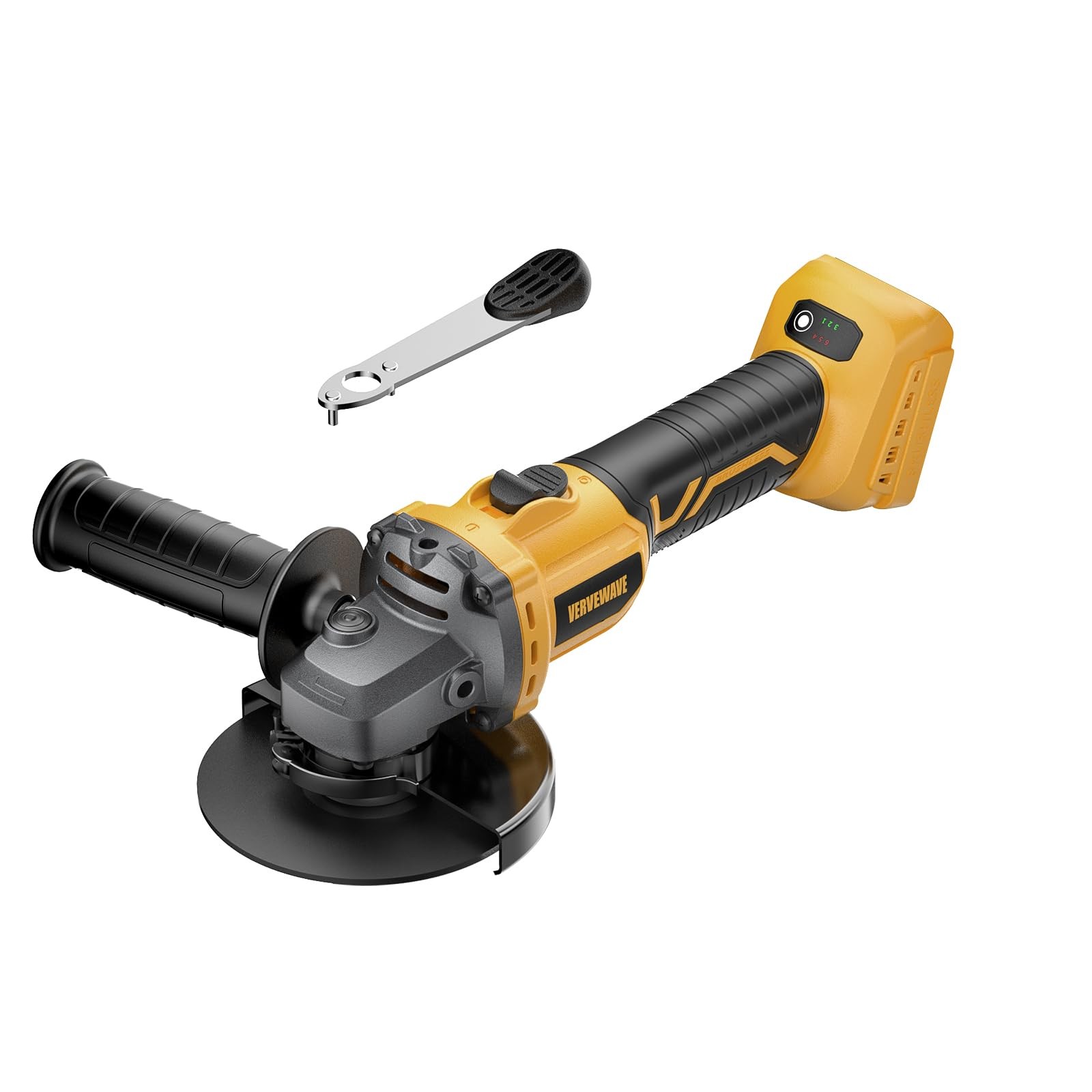 Cordless Angle Grinder 41/2 Inch Brushless Variable Speed Tool Only