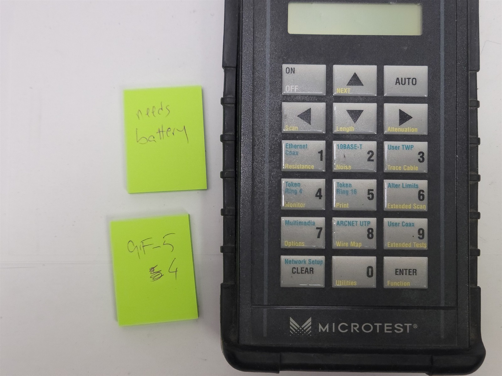 Microtest MT350 Scanner - Needs Battery