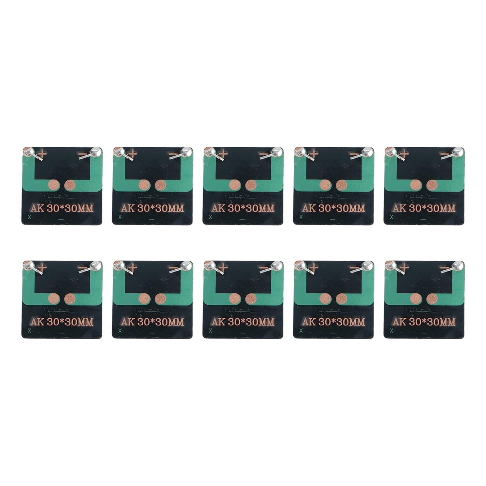 Solar Panel Cells Pack of 10 Suitable for Small Solar Systems and Projects