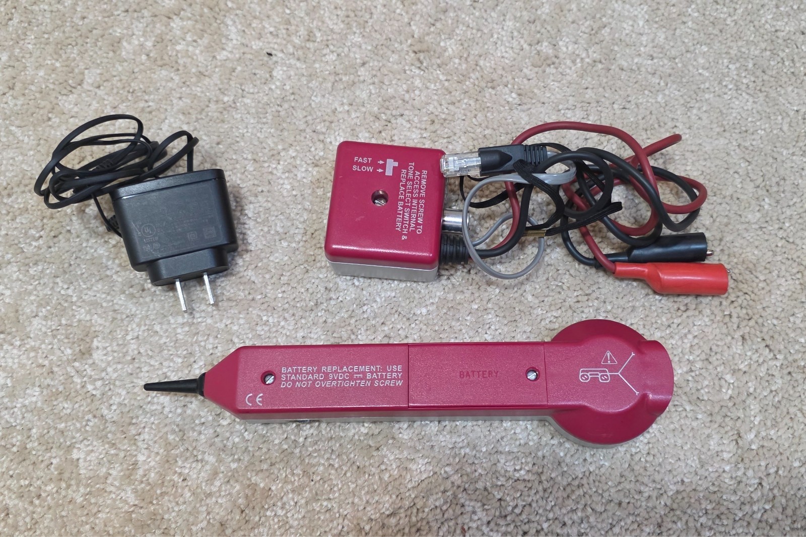 Authentic Progressive 200EP/77HP RECHARGEABLE Tone Probe Kit - New open box