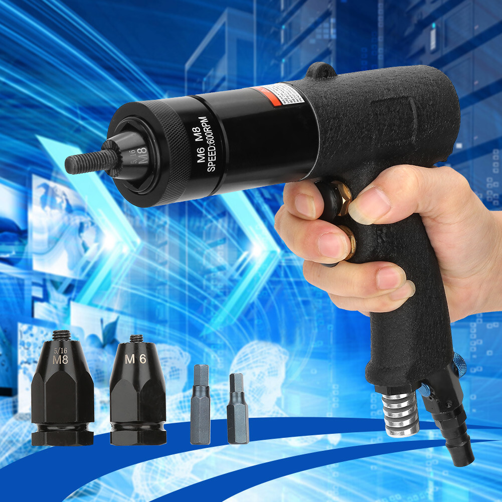 Pneumatic Riveting Pull Nut Automatic Riveter Nut Tools KP-739A