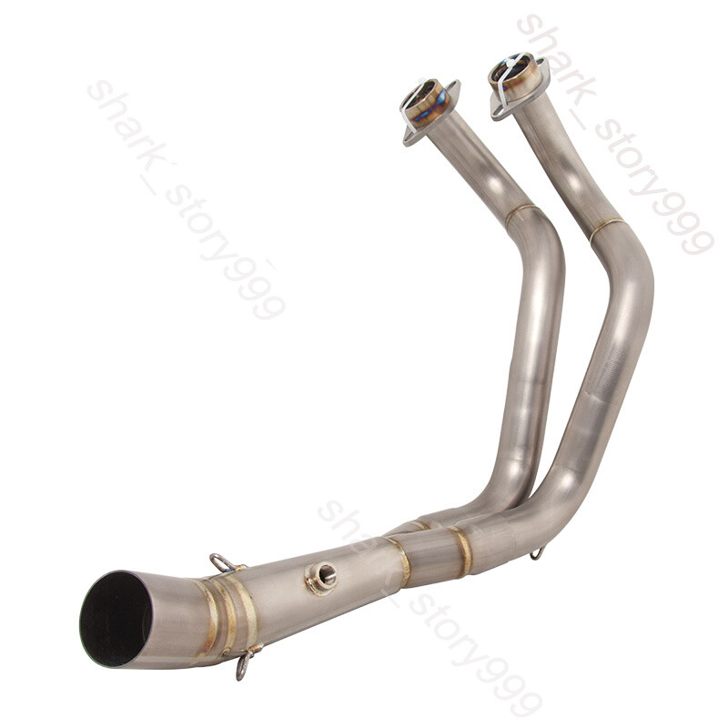 For Yamaha YZF-R7 MT07 FZ07 Modified System Exhaust Header Pipe Titanium Alloy