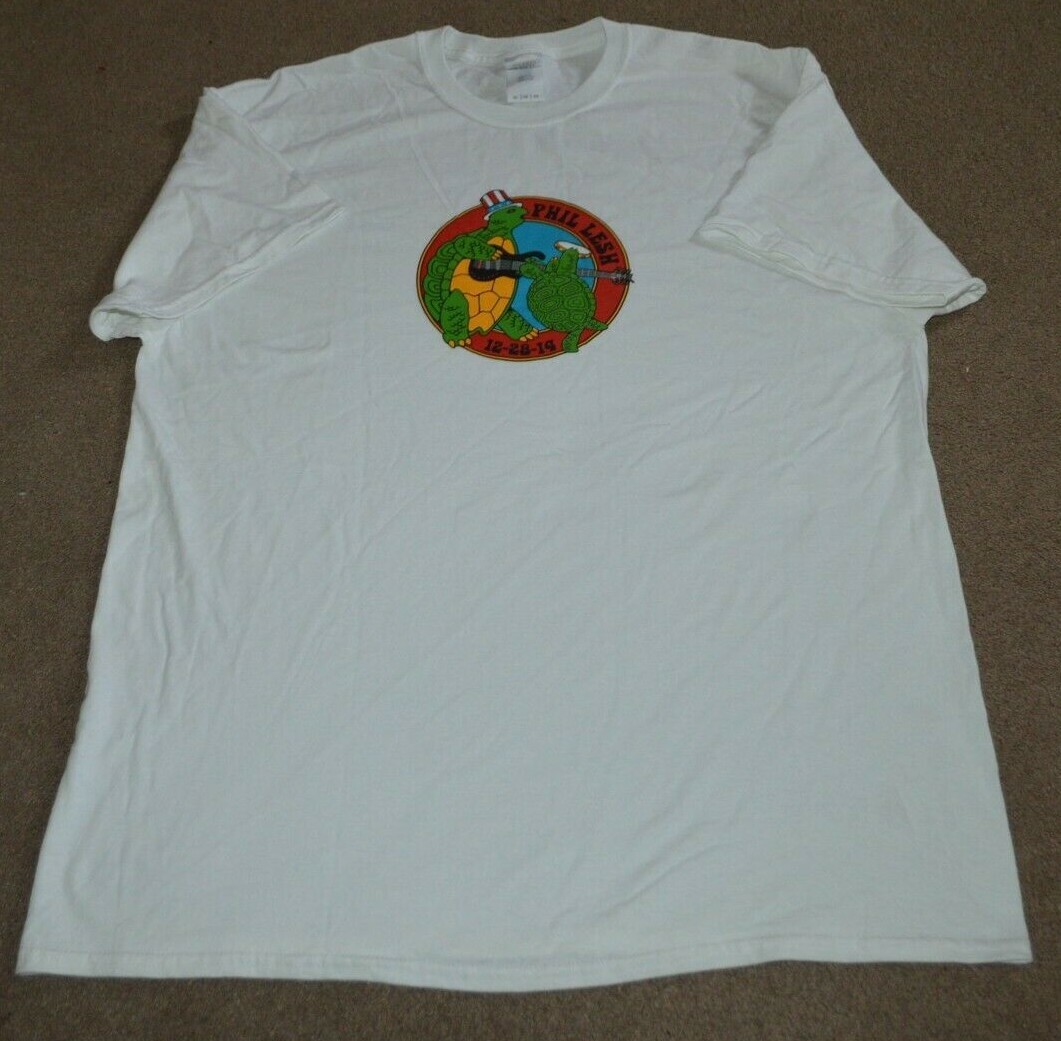 Phil Lesh 12/28/14 Brooklyn Bowl Concert Tour Shirt Grateful Dead XL