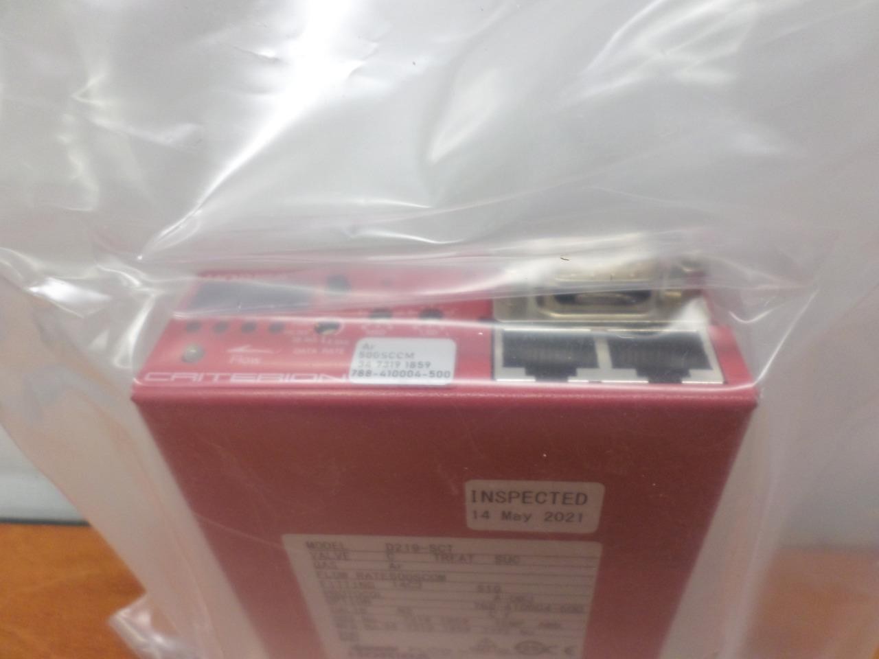 Horiba Stec D219-SCT Gas AR 500 SCCM Mass Flow Controller