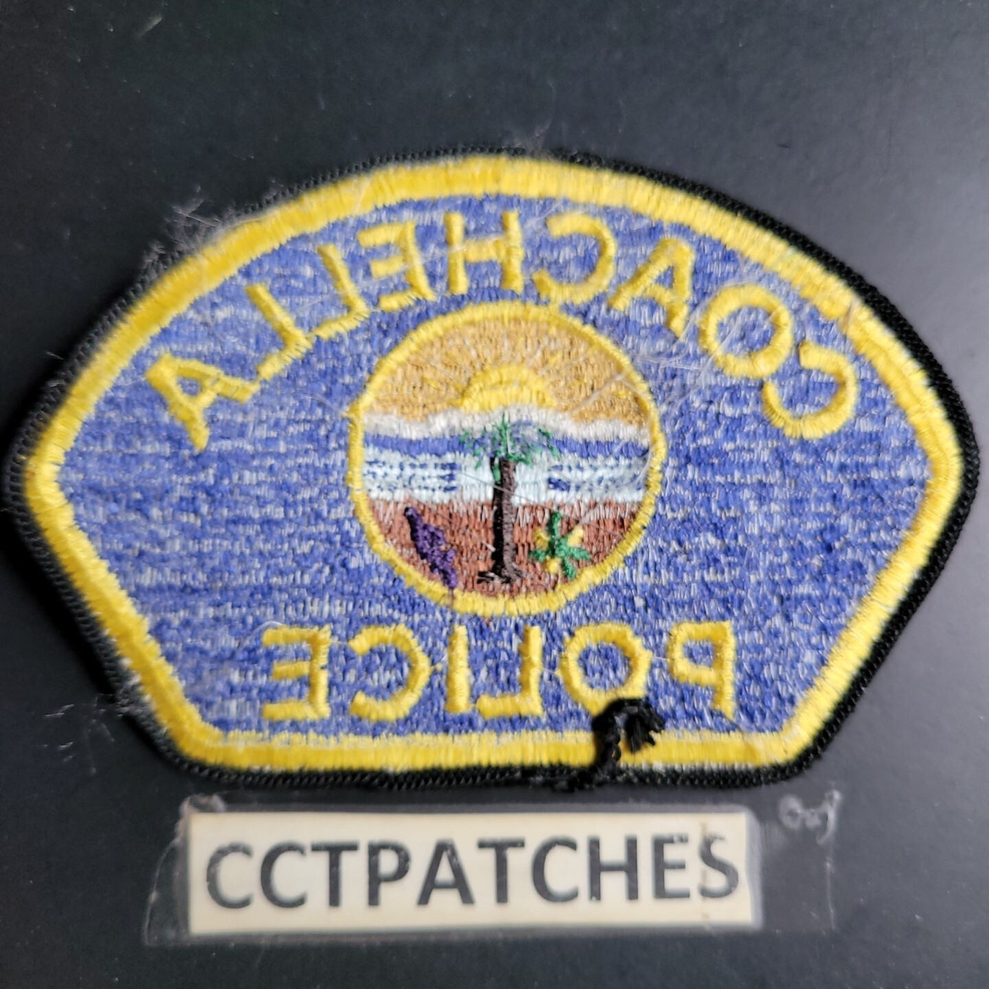 COACHELLA, CALIFORNIA POLICE SHOULDER PATCH CA
