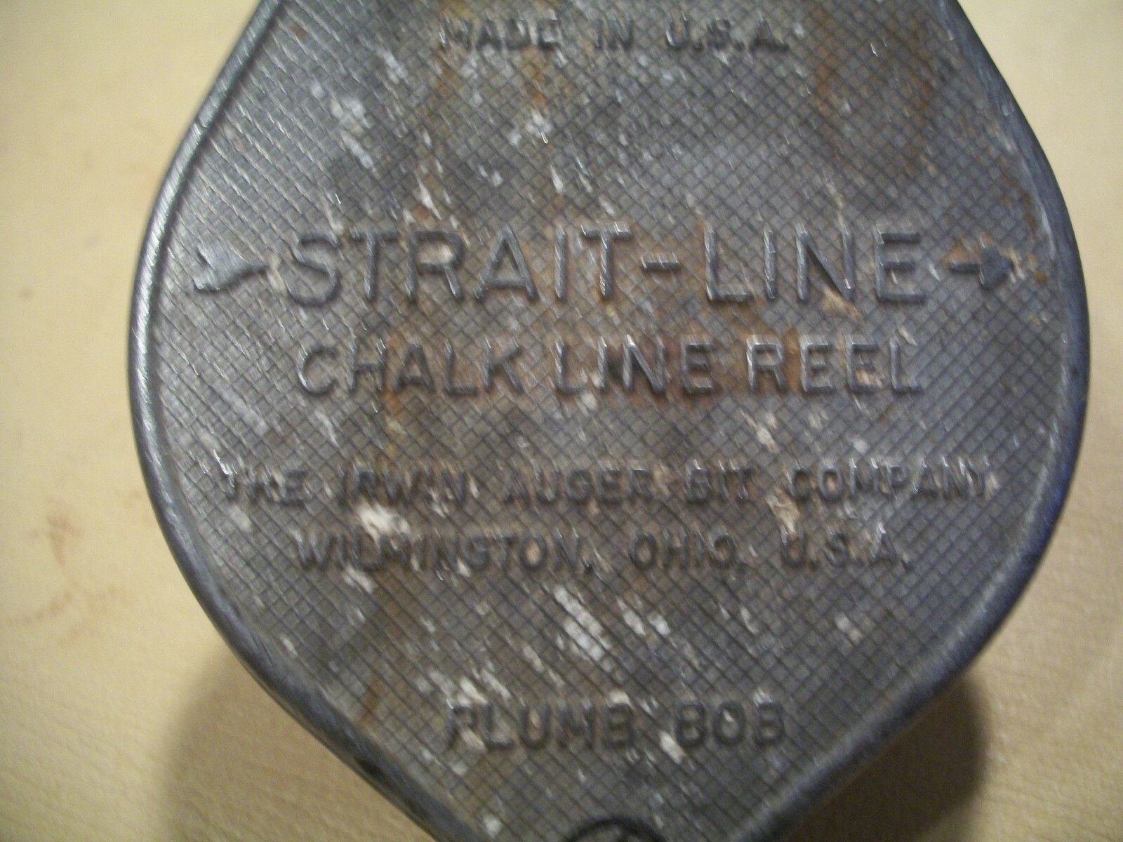 Strait-Line Plumb Bob Chalk Line Reel #2589500