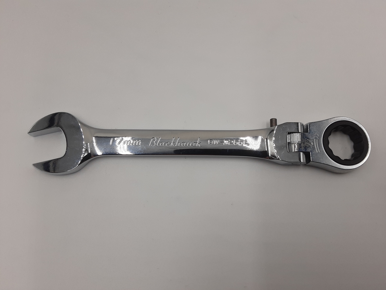 Blackhawk BW-3266L Combination Locking Flex-Head Ratcheting Wrench - BULK - 17 m