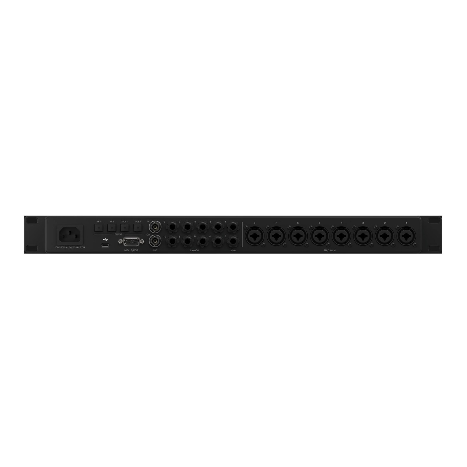 Fender Studio Quantum HD 8 USB-C Audio Interface (Black)