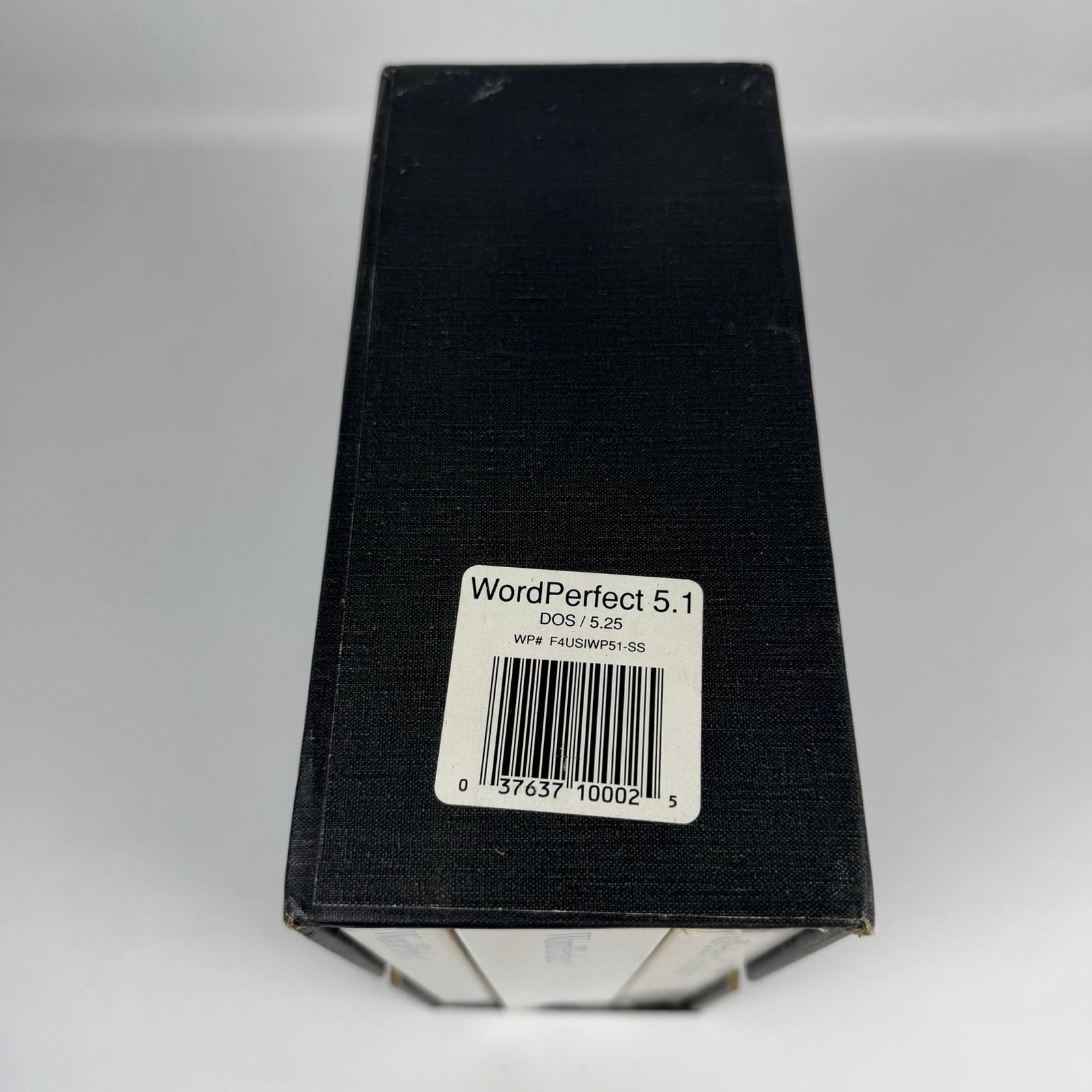 WordPerfect 5.1 for DOS - 1991 w/5.25 Diskettes, Workbook, Reference Manual