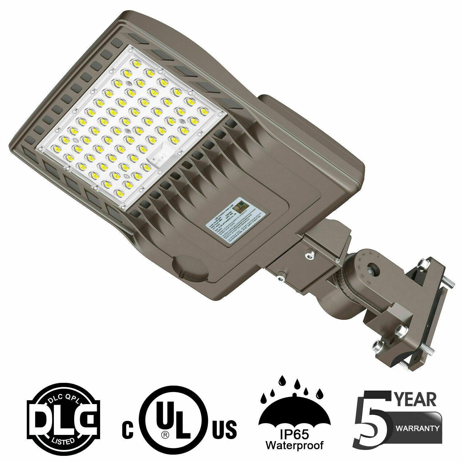 LED Parking Lot Light 150W 200W Module Pole fixture Shoebox Area Flood Light