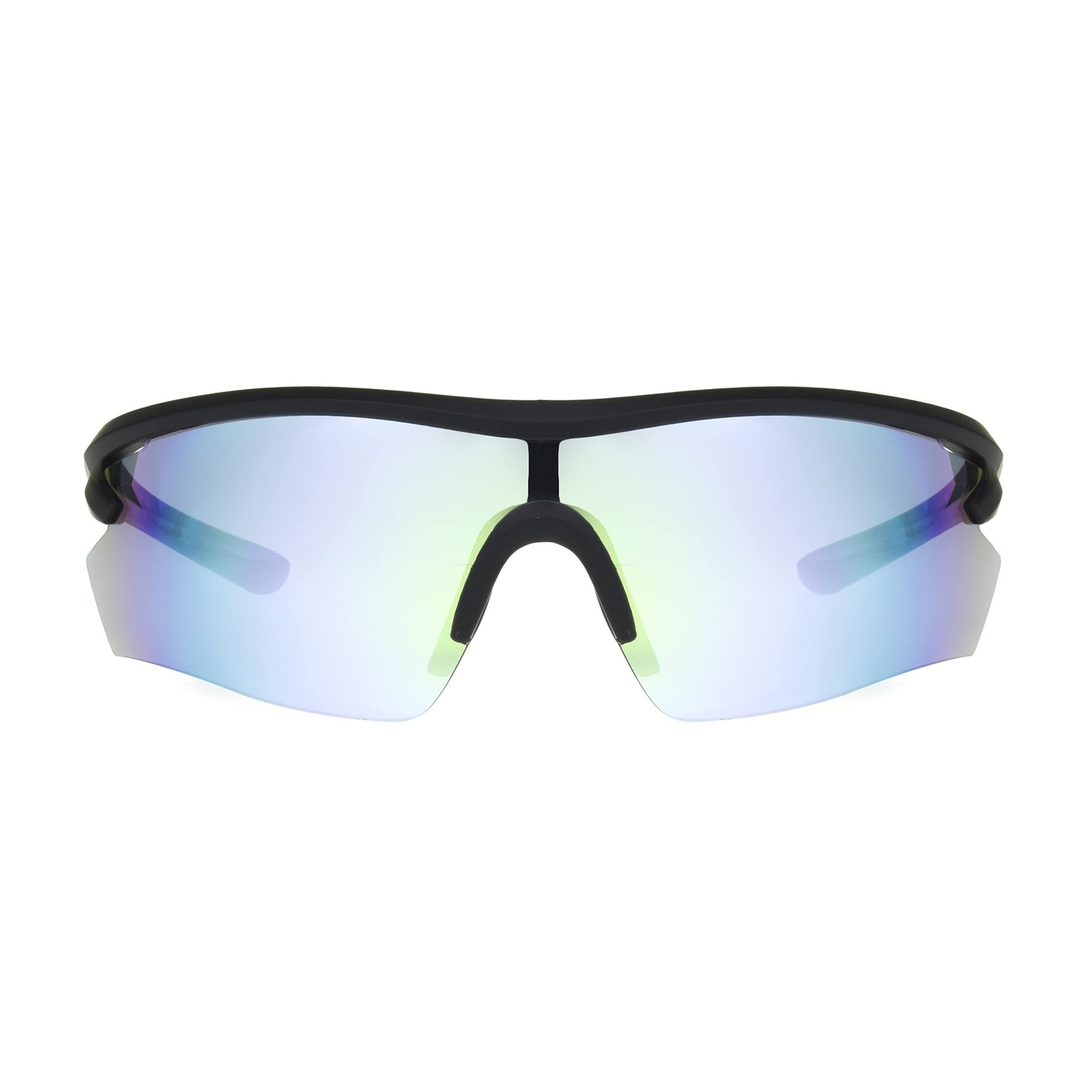 IRONMAN mens 2003 Sunglasses Wrap Sunglasses Metallic Grey 140 Millimeters
