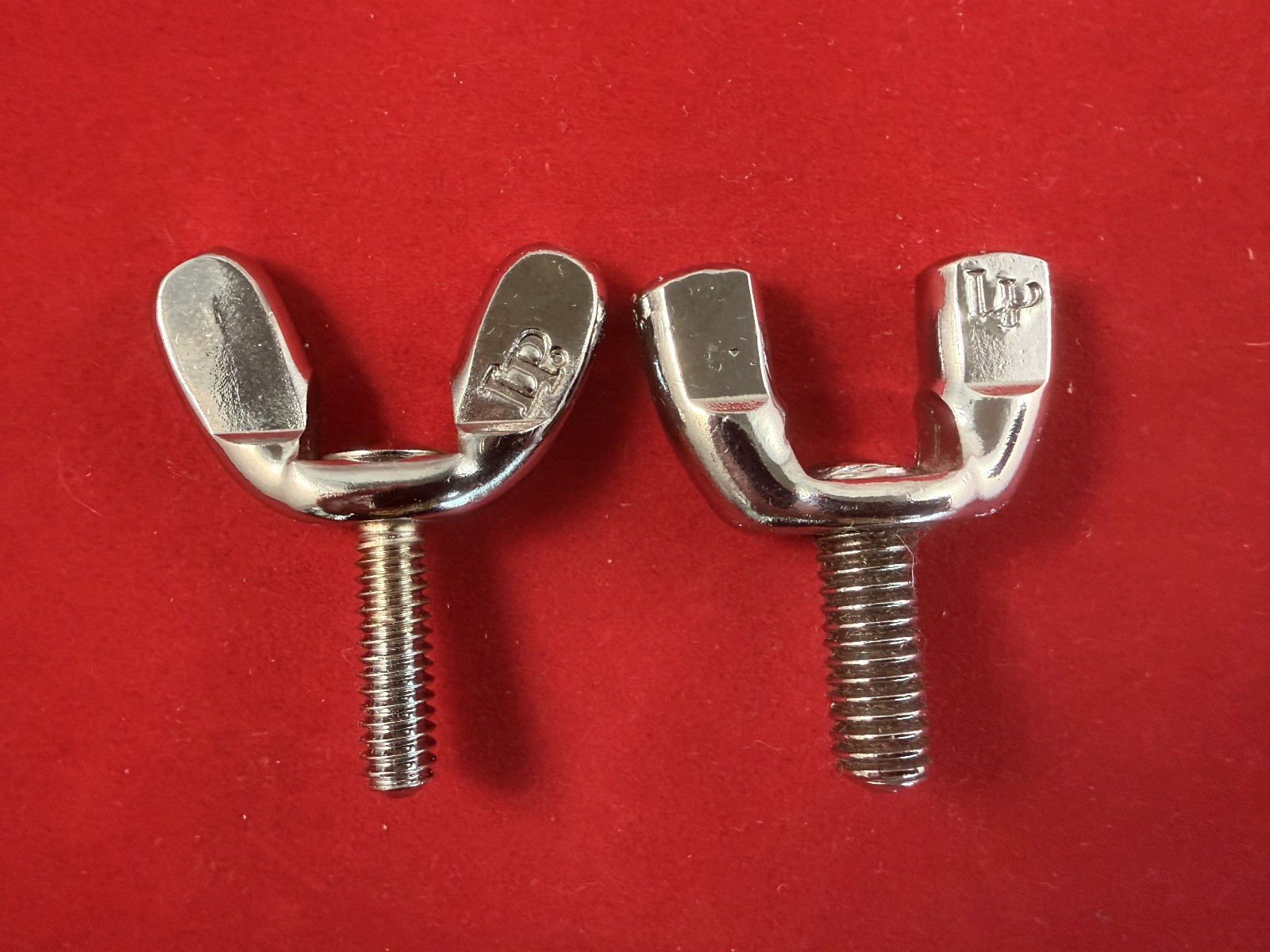 LP Latin Percussion Wing Bolt Mixed Lot of 2 Thumb Screw