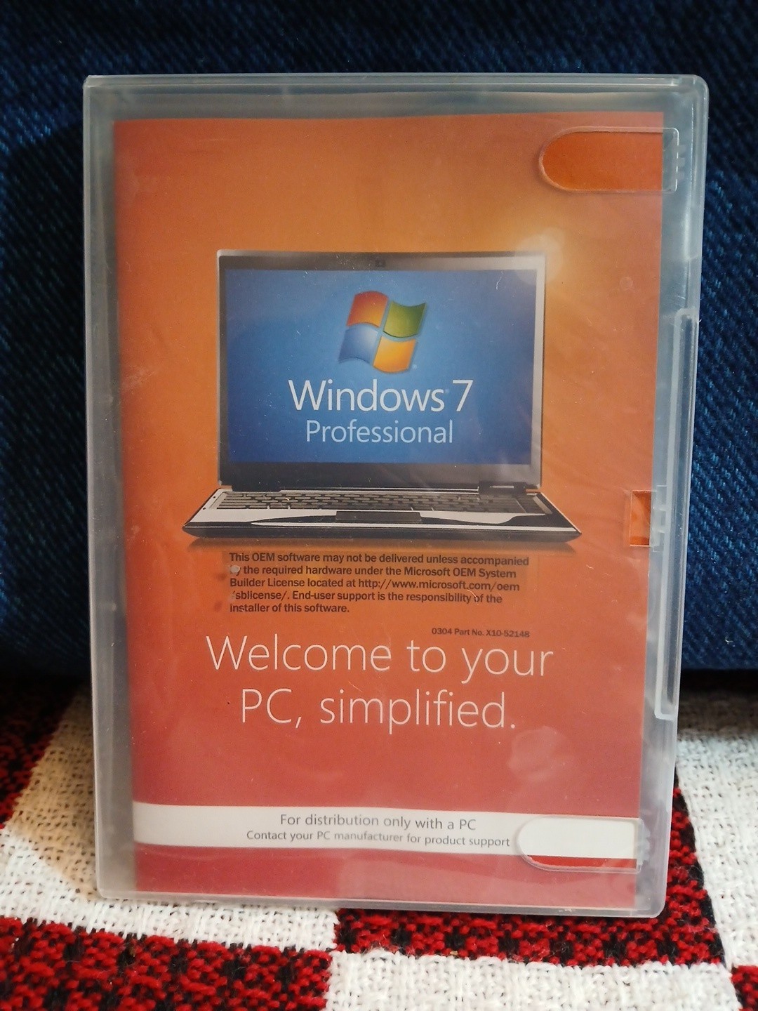 Windows 7 Professional 64-Bit Software Disc Only