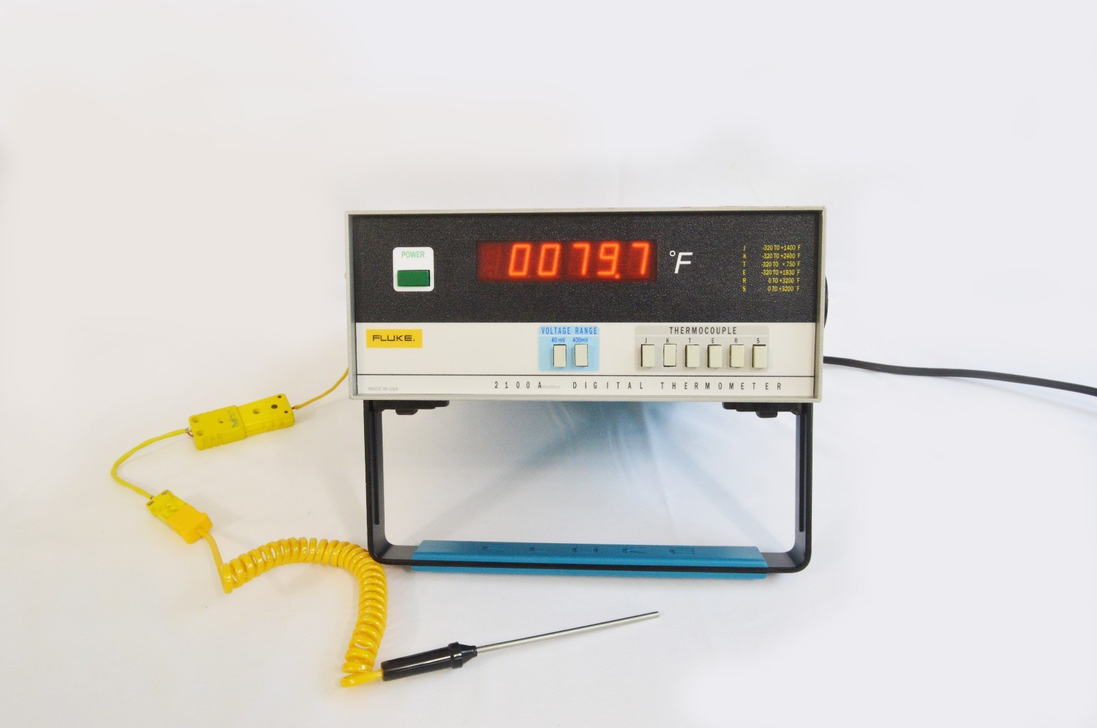 Fluke 2100A Reference Digital Thermometer with option -06  CALIBRATED GUARANTEED