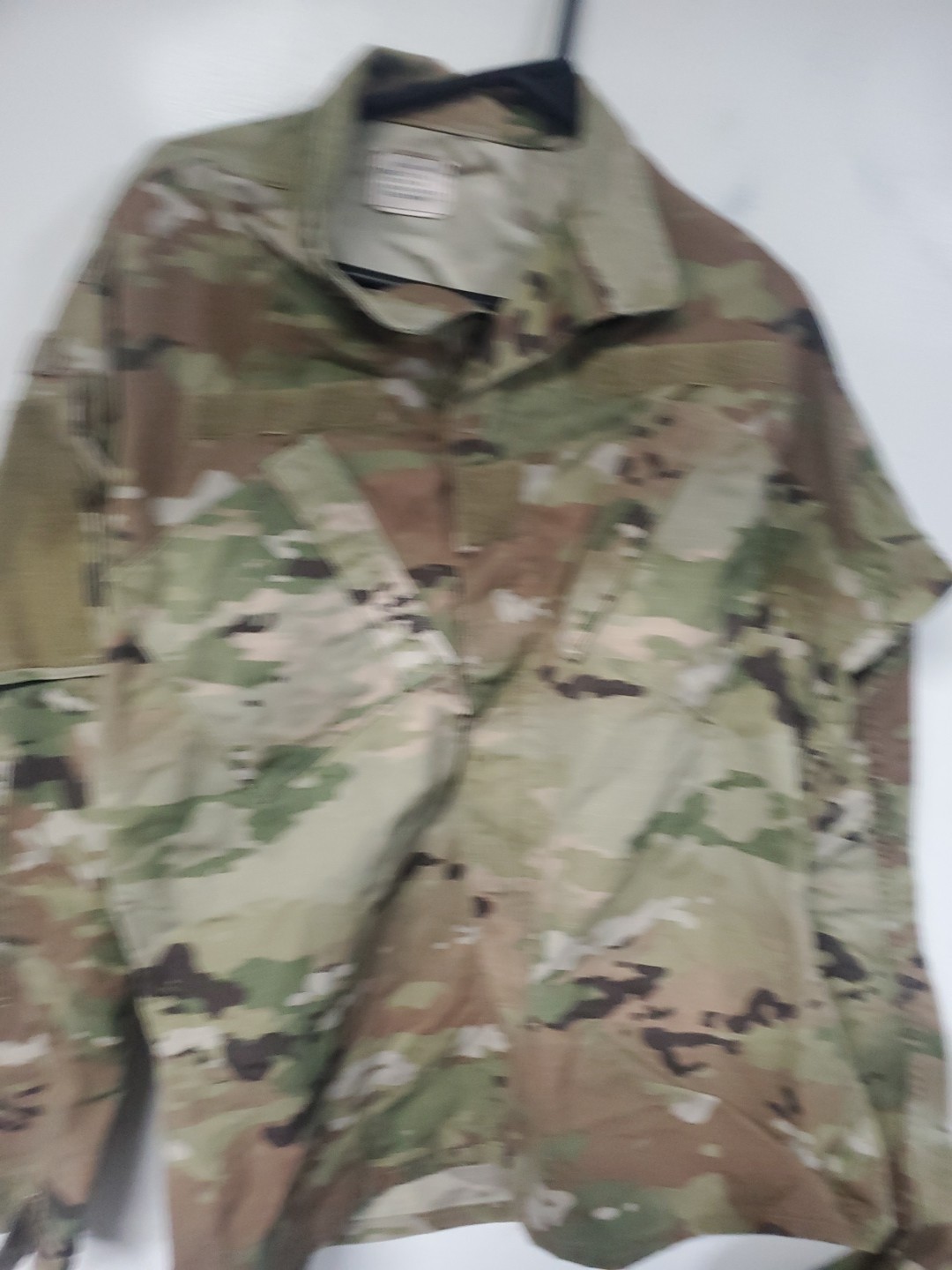 Bin# Medium Long USGI Scorpion W2 OCP Combat Uniform top jacket  50/50