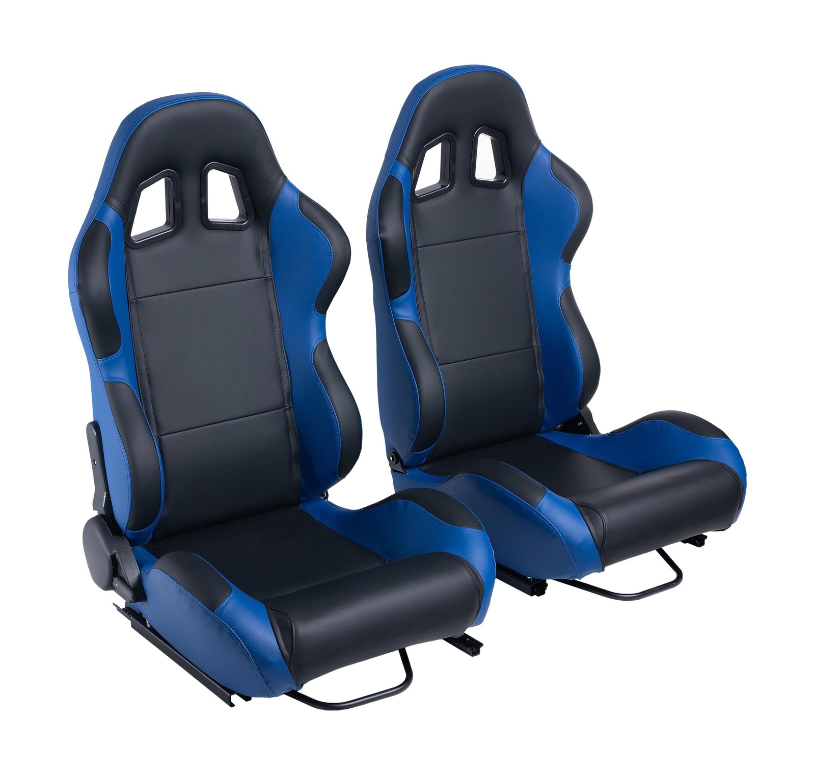 Universal Racing Seats for Cars, 1 Pair Race Car Seats with Dual Lock Sliders...