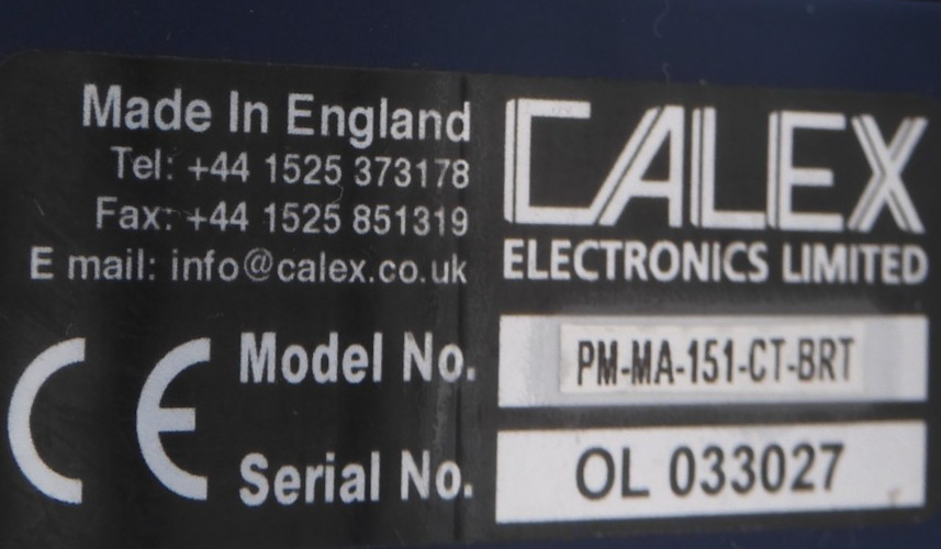 PM-MA-151-CT-BRT, CALEX - Screen Damaged