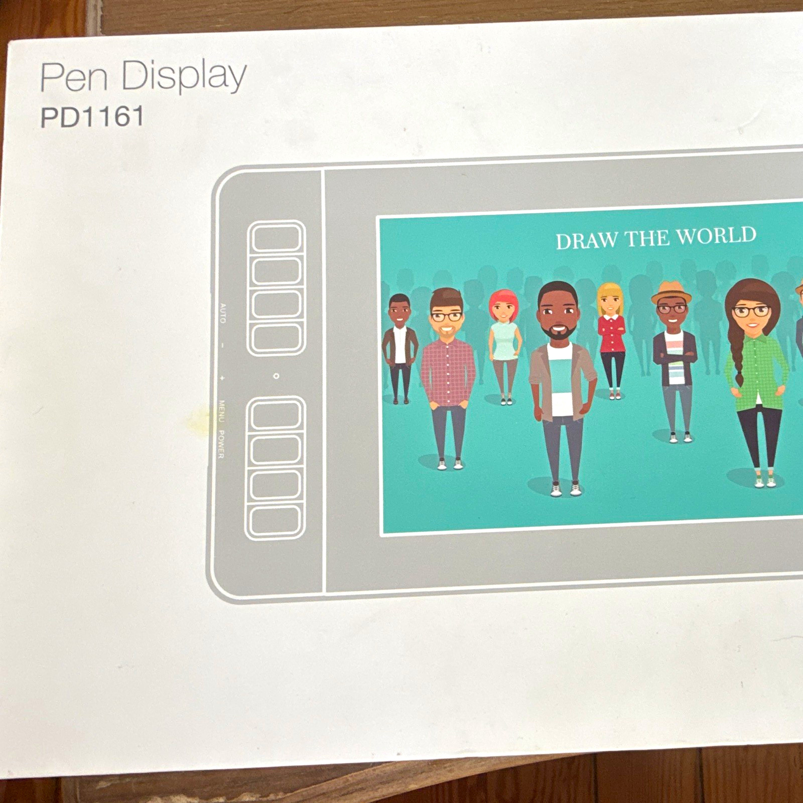 GAOMON PD1161 Pen Display Graphics Drawing Tablet w/ Stylus, USB Cable