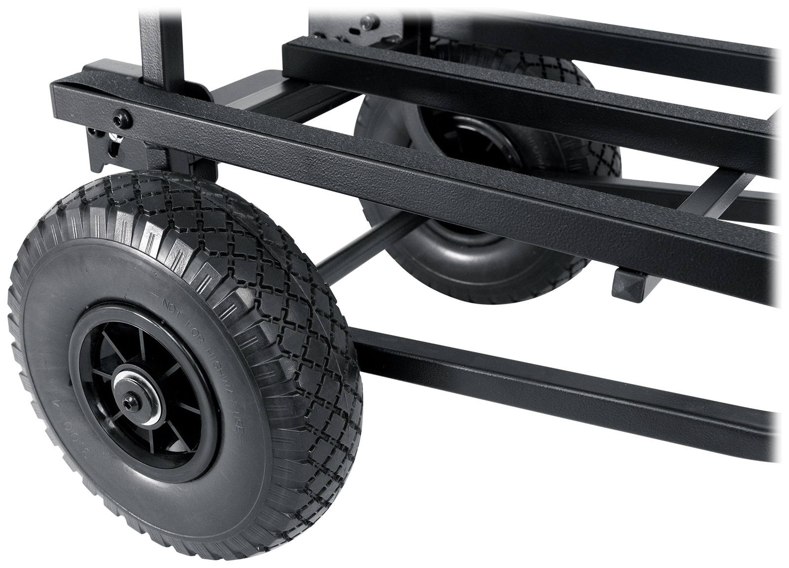 Rockville Rock Cart Pro DJ Equipment Transport Roller Car 700 LB Capacity