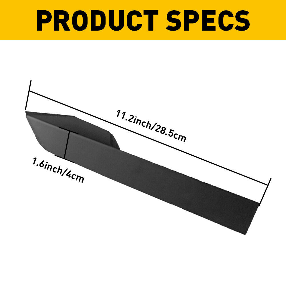 For 2012-2015 Toyota Tacoma 2pcs Front Bumper Trim Cover Headlight Filler Grill