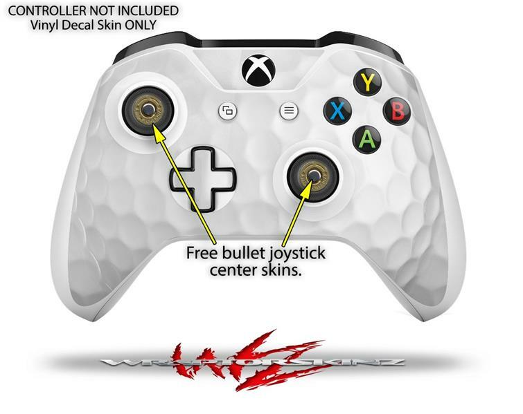 Skin XBOX One S Console Controller Golf Ball