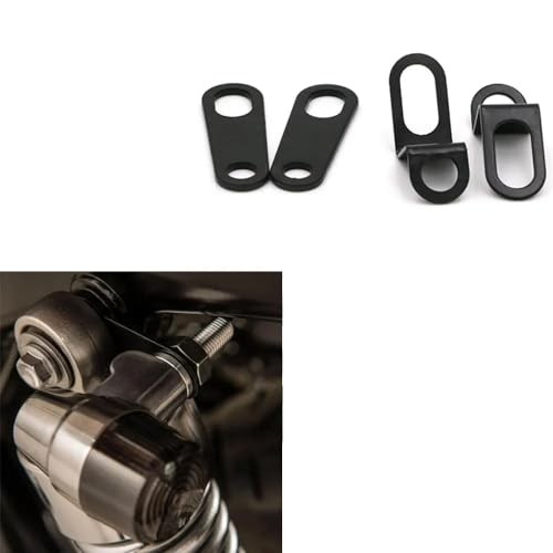 4 Pack Motorcycle Rear Turn Signal Mounting Bracket Lamp Light Relocation