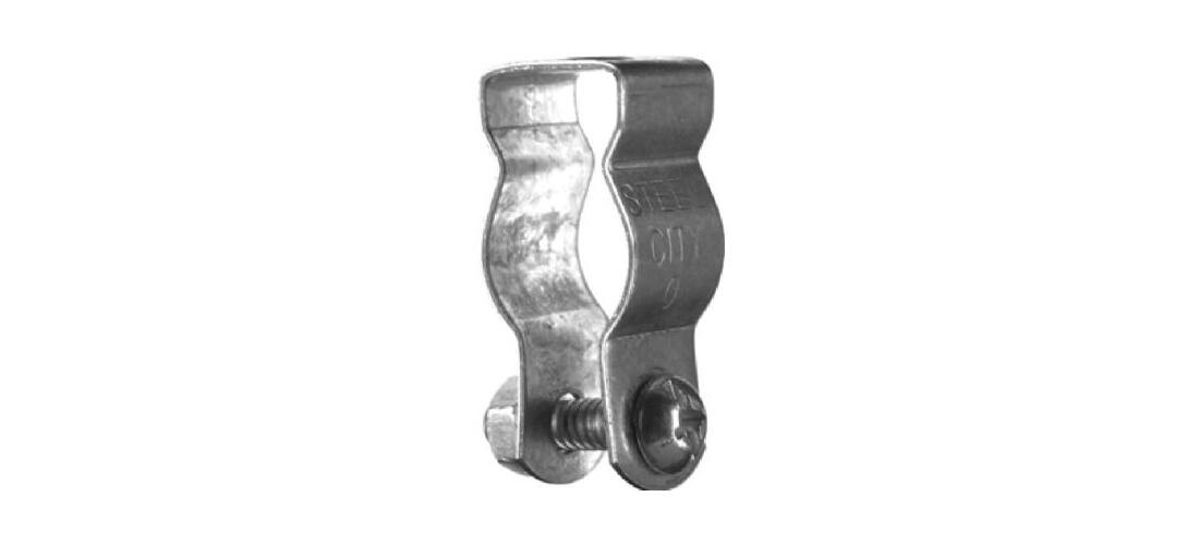 1-1/4 In. to 1-1/2 In. EMT, IMC, or Rigid 500 Lb. Capacity Conduit Hanger Zinc-P