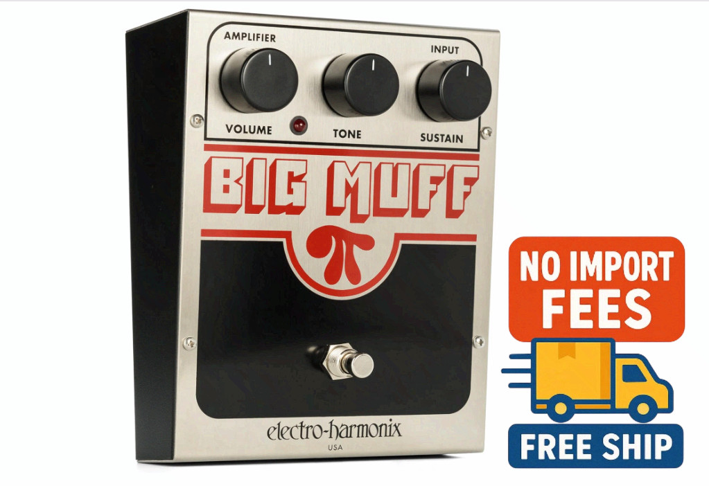 🔥 NEW Electro-Harmonix EHX Big Muff Pi Fuzz Effects Pedal