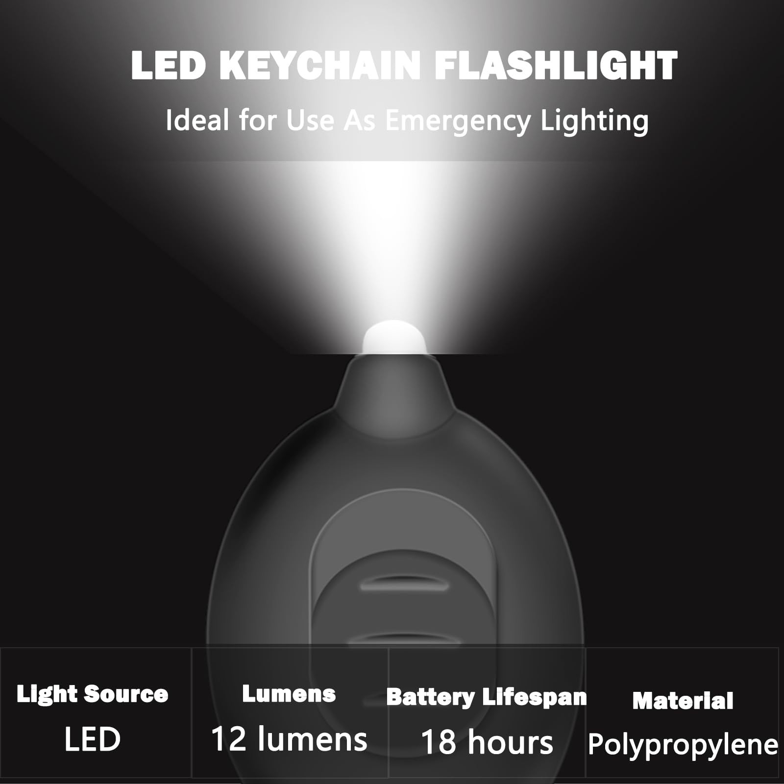 Mini LED Keychain Flashlight, Ultra Bright Tiny Flashlight, Small Keychain Fl...