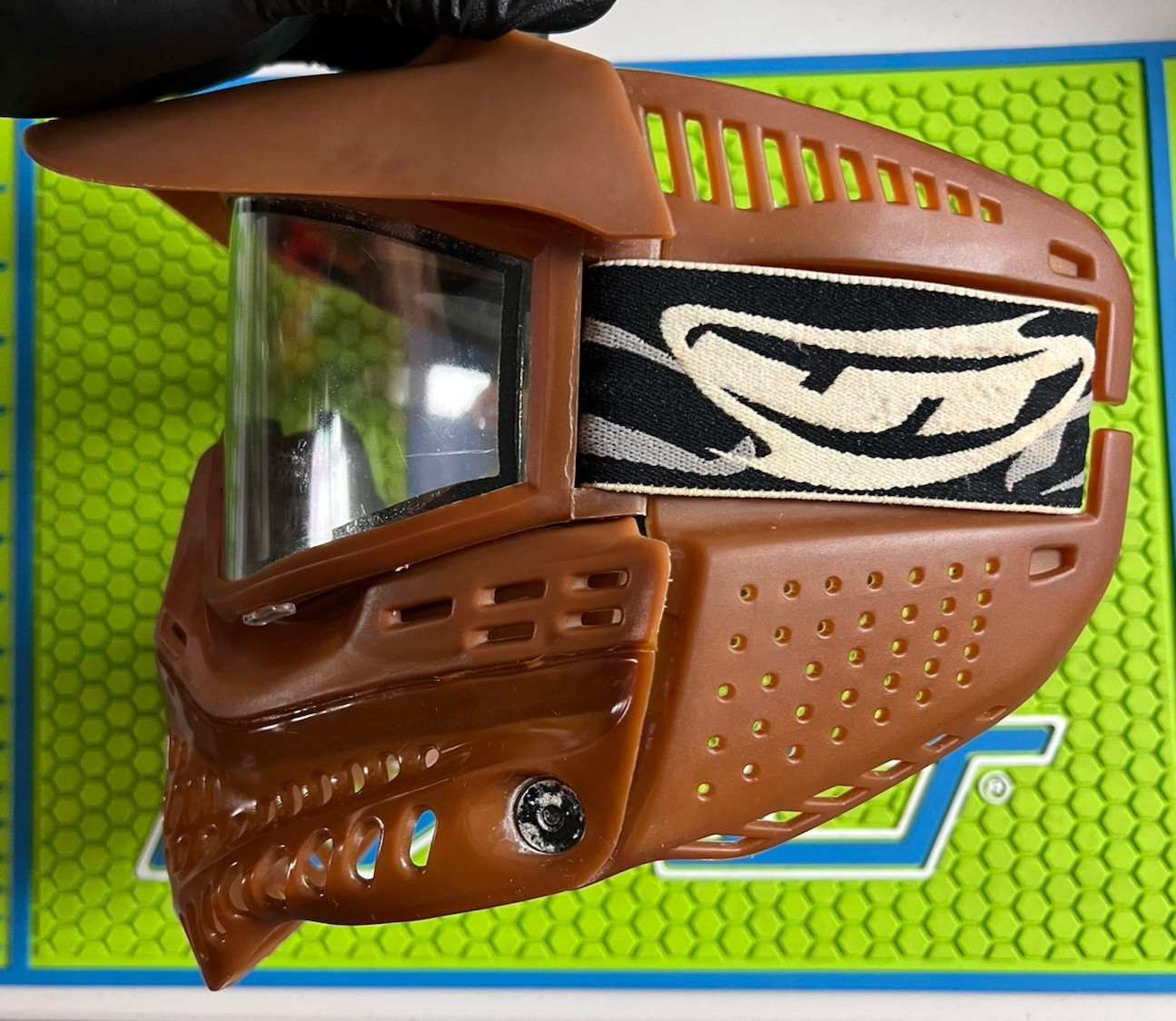 JT PROFLEX IZE - OG / BROWN - PAINTALL MASK GOGGLES - VINTAGE PROSHIELD THIN