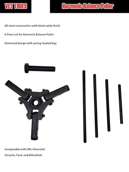 Harmonic Balancer Damper Pulley Puller Remover Extractor Kit
