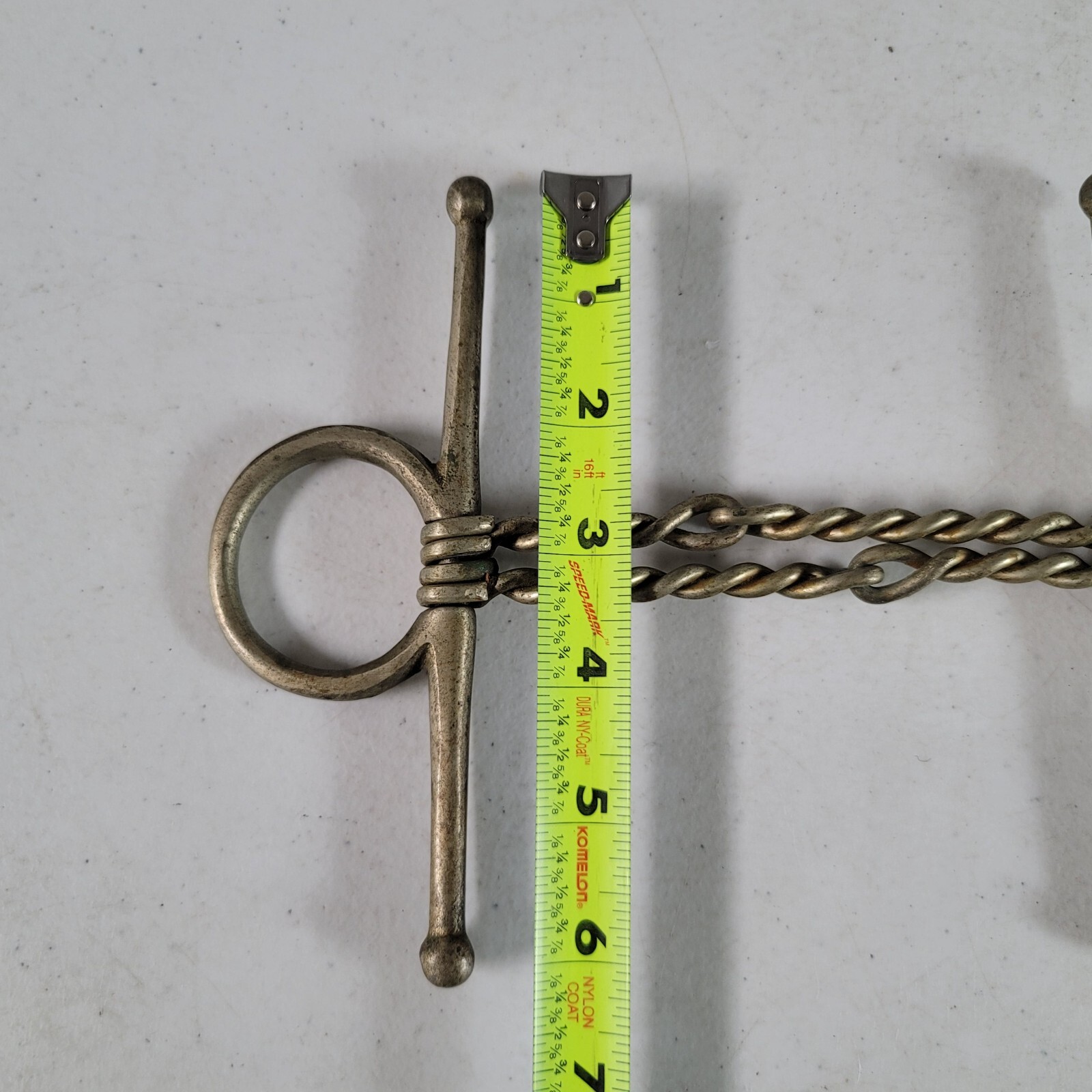 Double-Twisted Wire Snaffle Bit Horse
