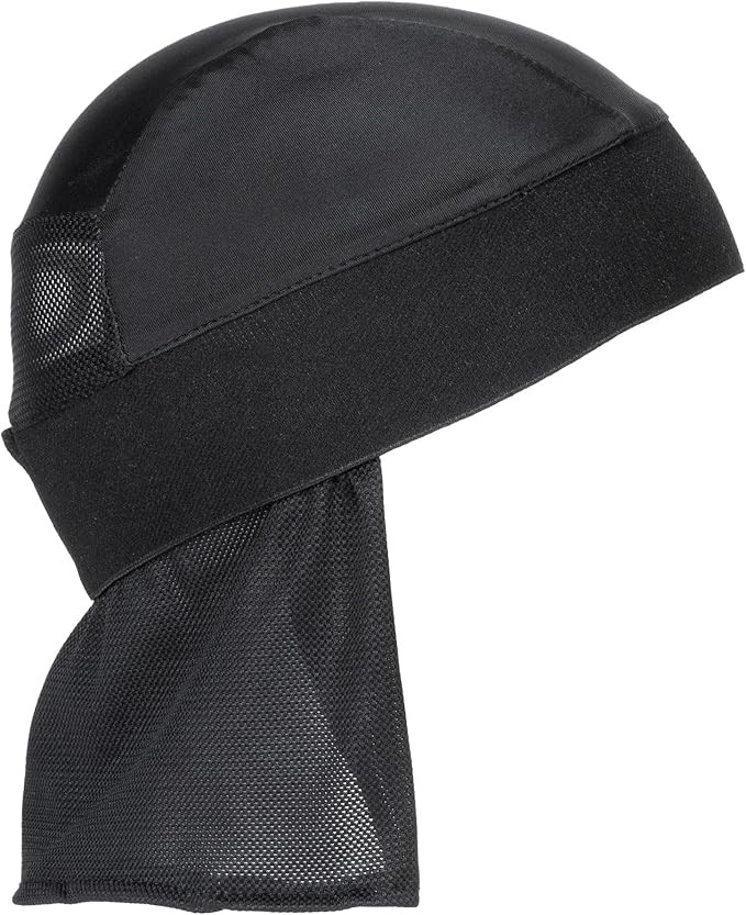 HK Army Skull Wrap Headwrap for Paintball & Airsoft (All Black)