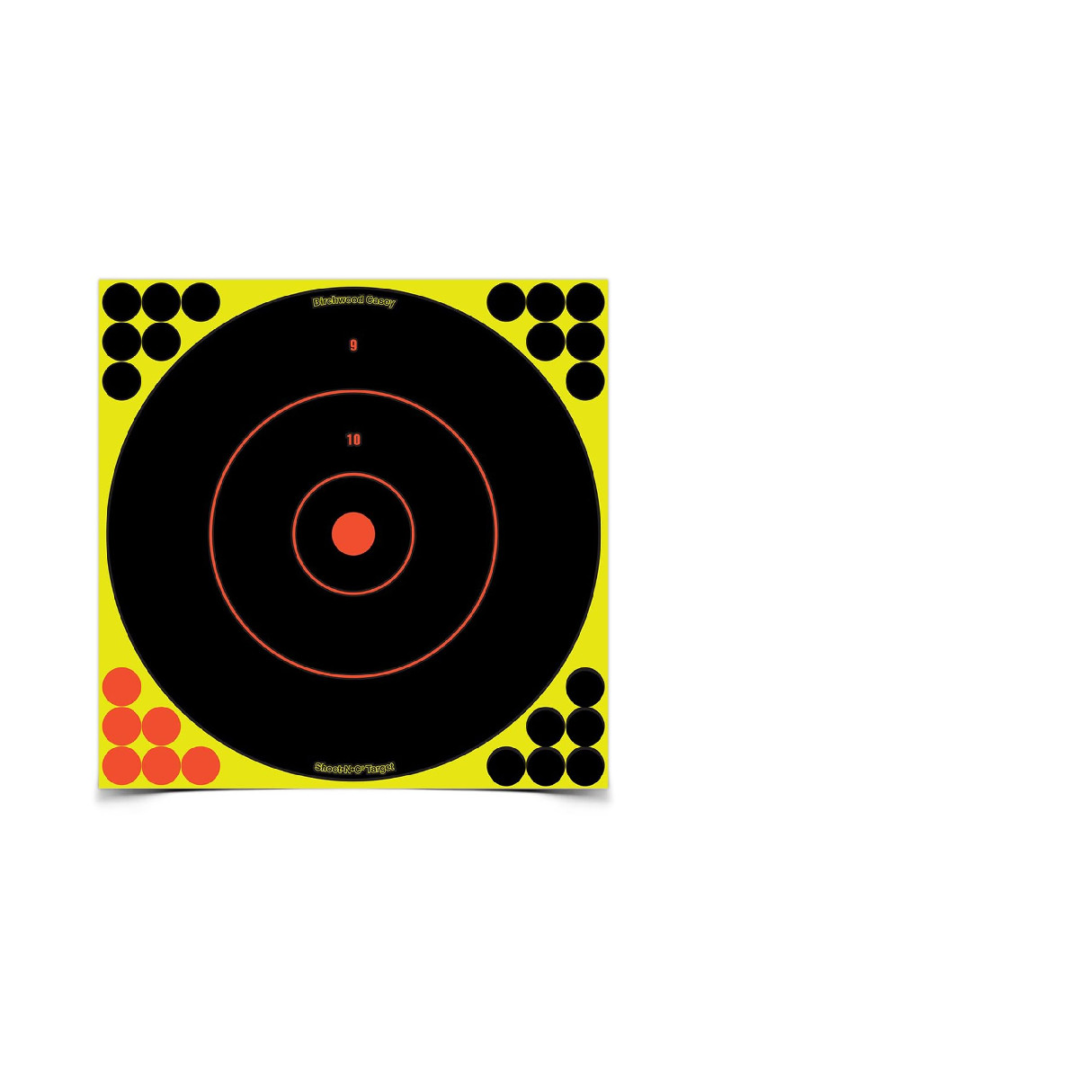 Birchwood Casey Shoot-N-C Adhesive Paper Bullseye Target 12 12Pk Bc-34022