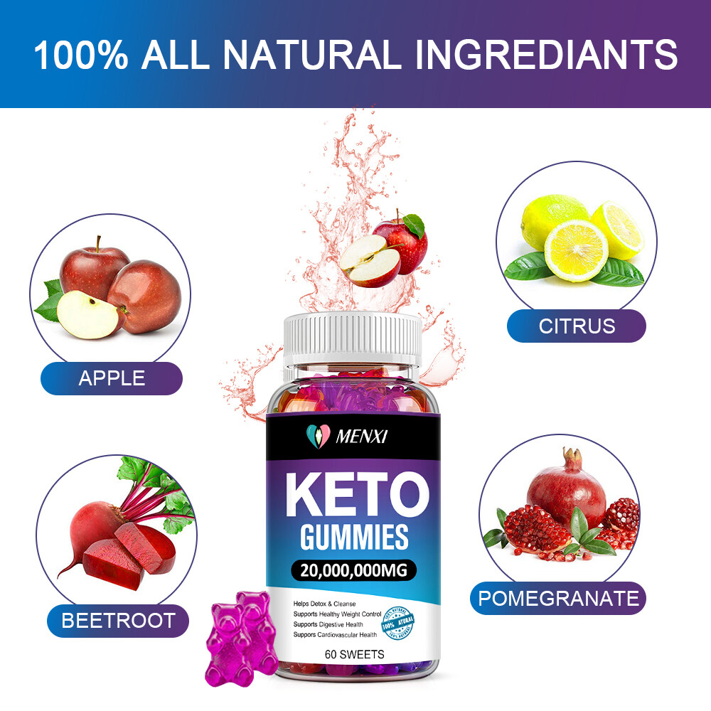 2×Keto Acv Gummies - Weight Loss, Appetite Suppressant, Liver Detox - Fat Burner