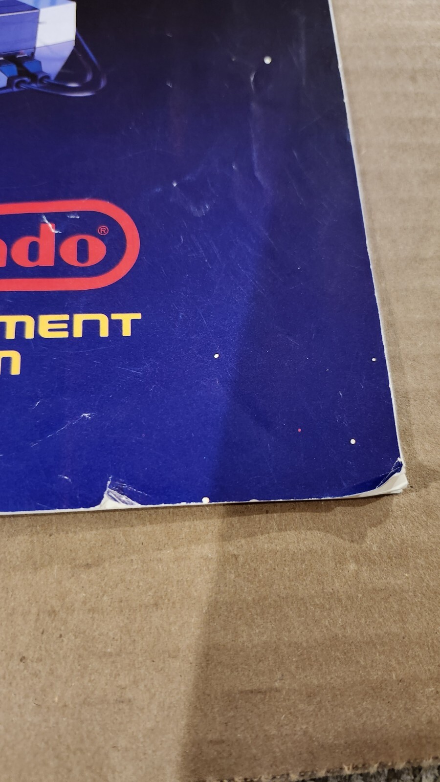 Nintendo NES Entertainment System Control Deck Instruction Manual 1986
