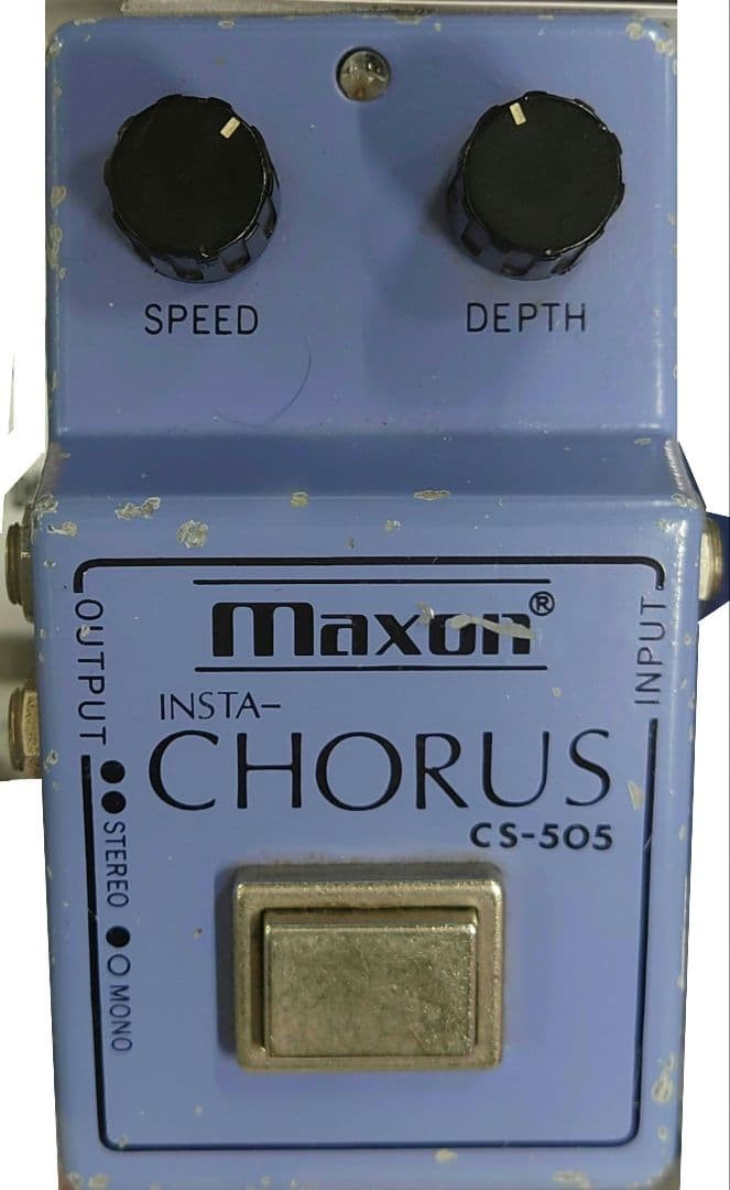 Maxon CS-505 Chorus Pedal Used Effects Guitar Music Instrument