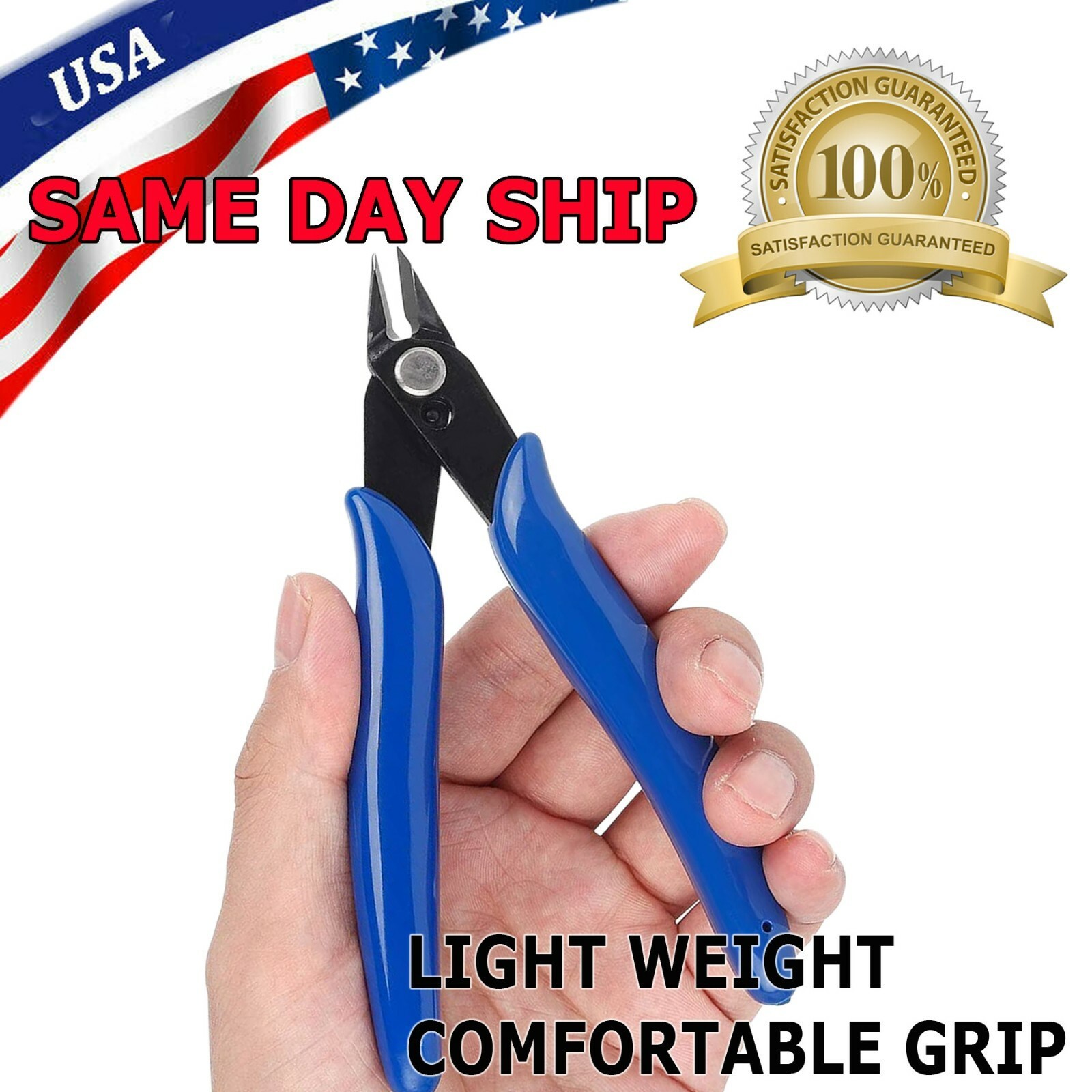 Wire Cutter Pliers Carbon Steel Ultra Sharp Cutter Clippers Wire Flush Cutters