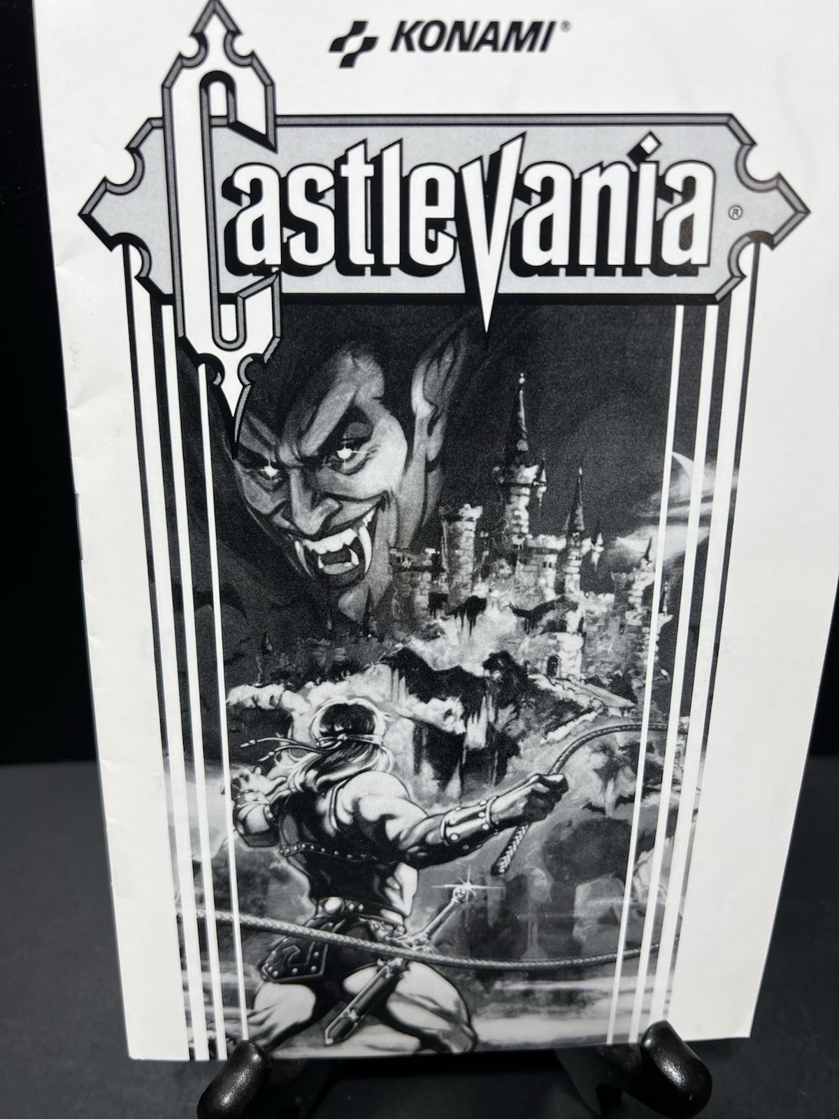Castlevania (Commodore 64) RARE 1990 Konami Disk & Manual with Password Codes