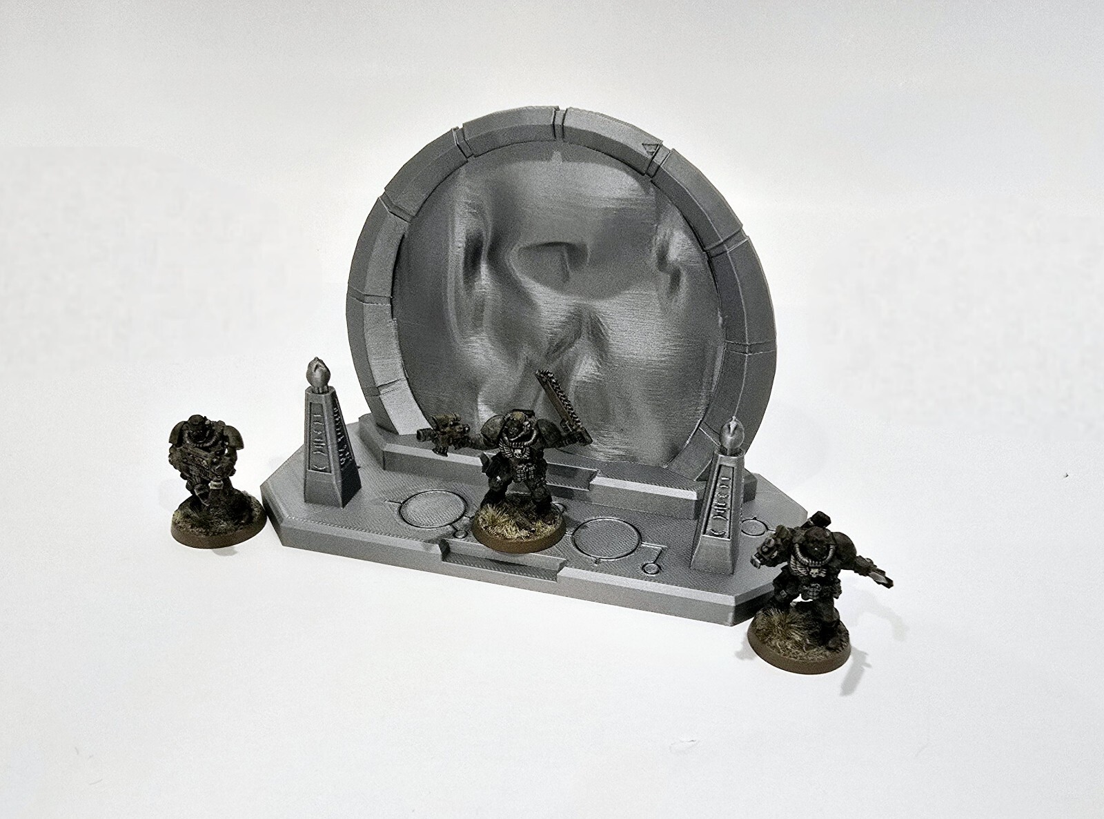 3D Printed Necron Proxy Active Space Portal Great For 40K Or Kill Team