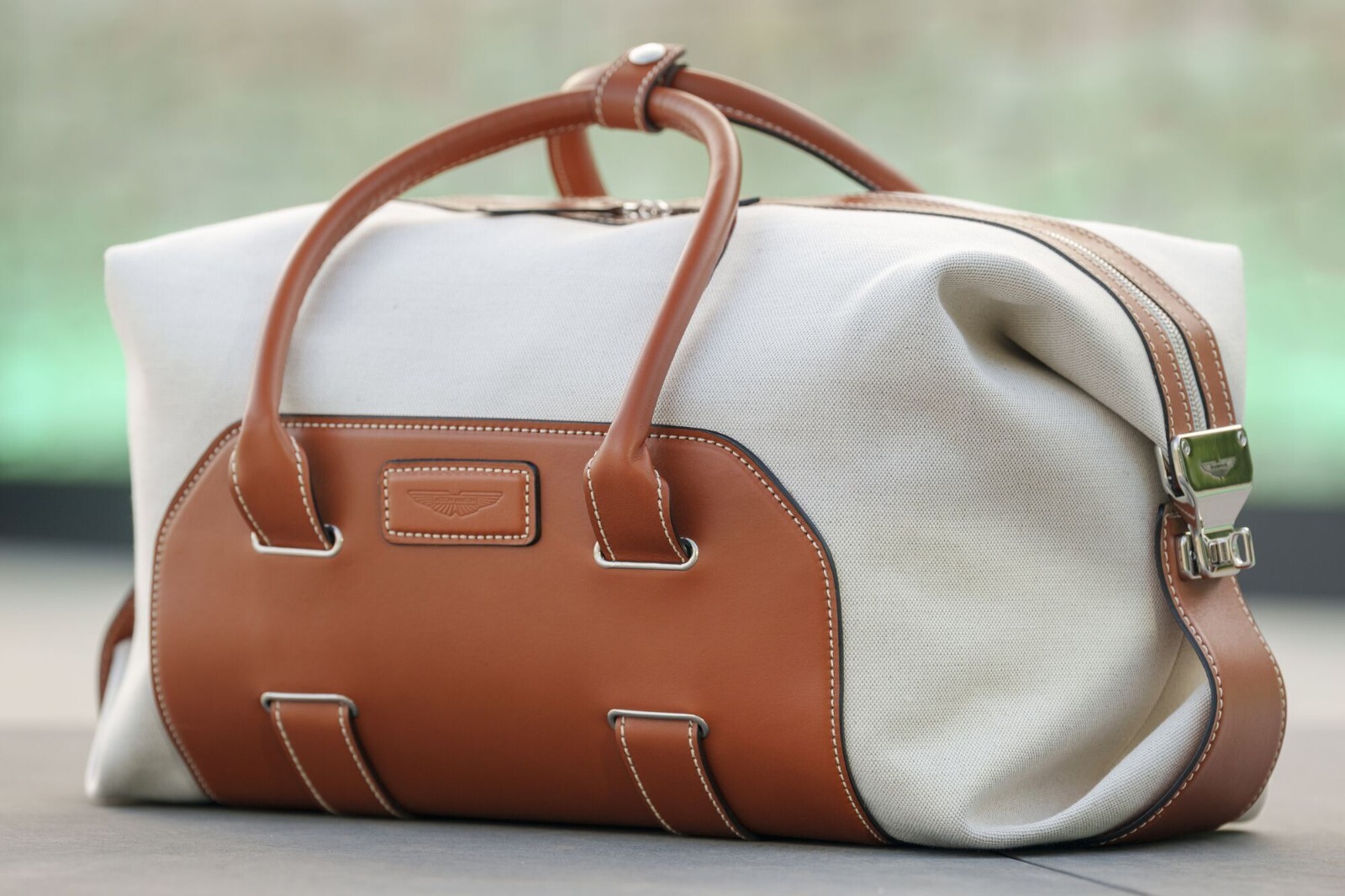 Aston Martin 4 Piece Tan Luggage Set