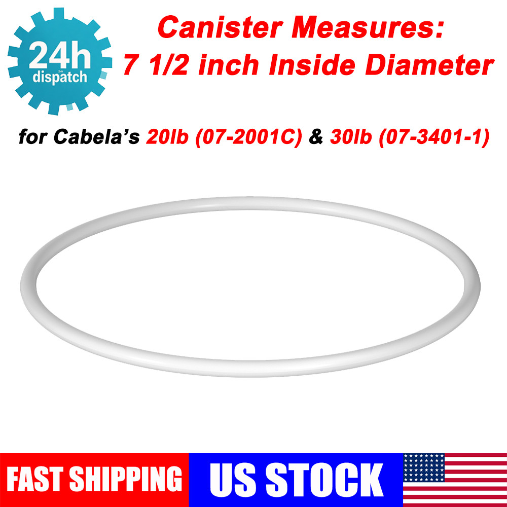 7 1/2" Sausage Stuffer Gasket Plunger Seal for Cabela's 20 30lb Sausage Stuffers
