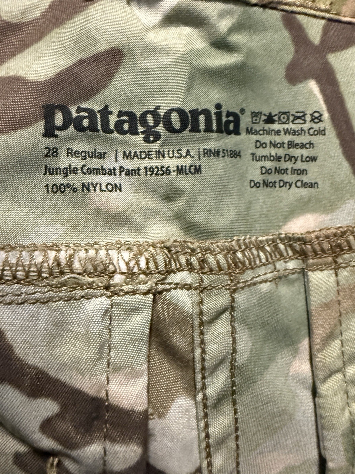 Patagonia Jungle Combat Pant Multicam 28/Regular