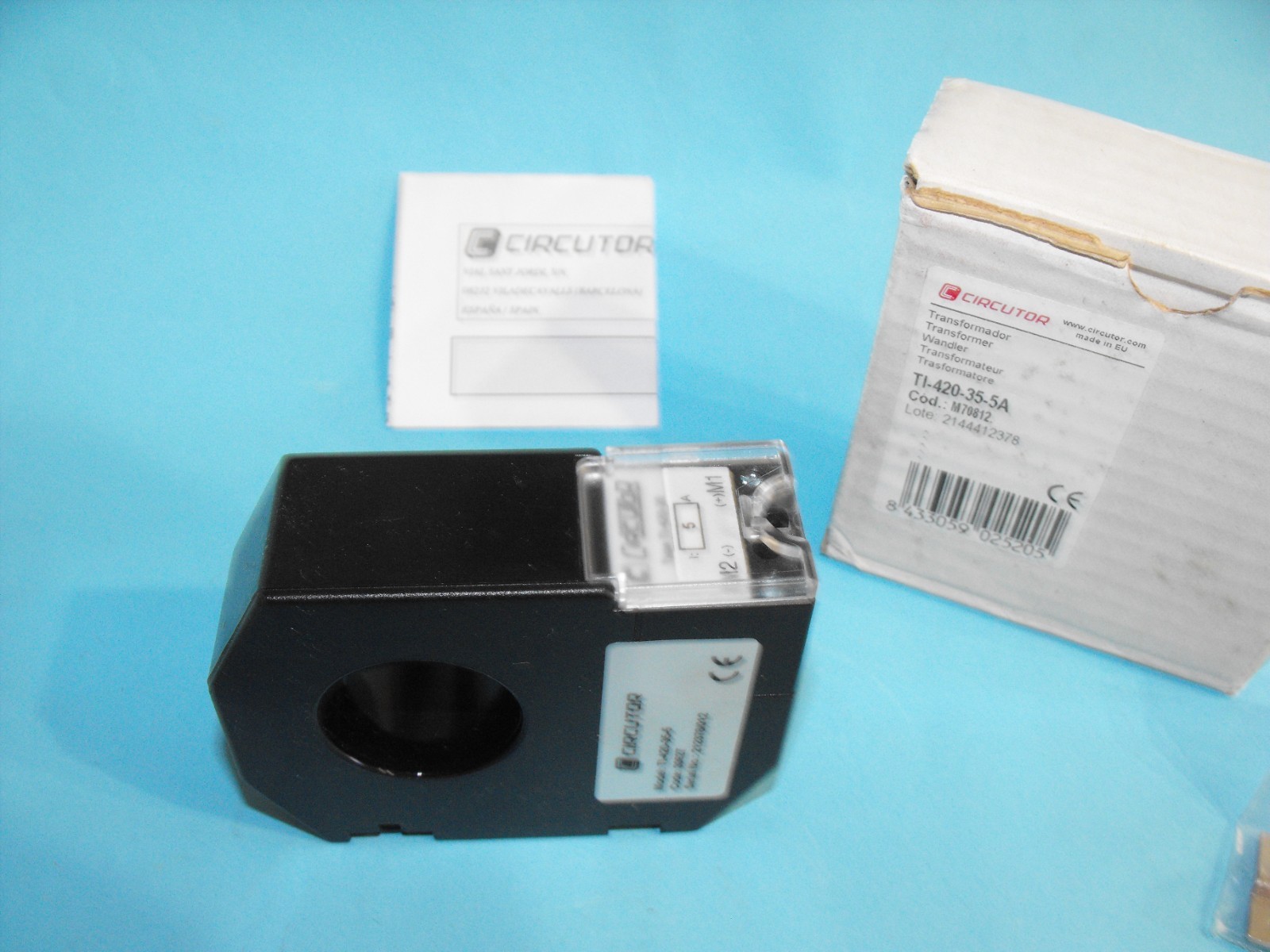 CIRCUTOR TI-420-35-5A.Transformer.COD M70812.NEW
