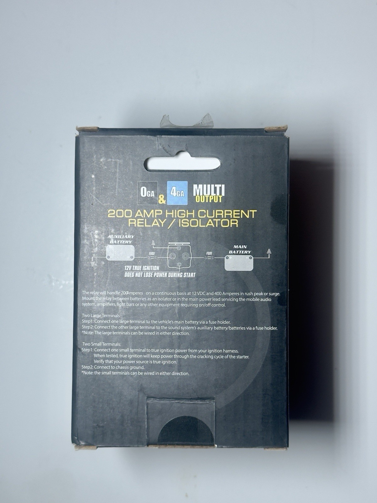 Stinger SGP32 200-Amp Battery Relay and Isolator