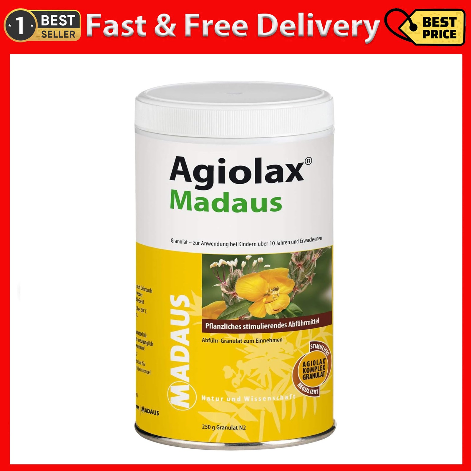Madaus Agiolax Granules 250G